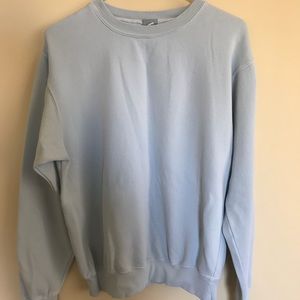 brandy melville/john galt blue erica sweatshirt